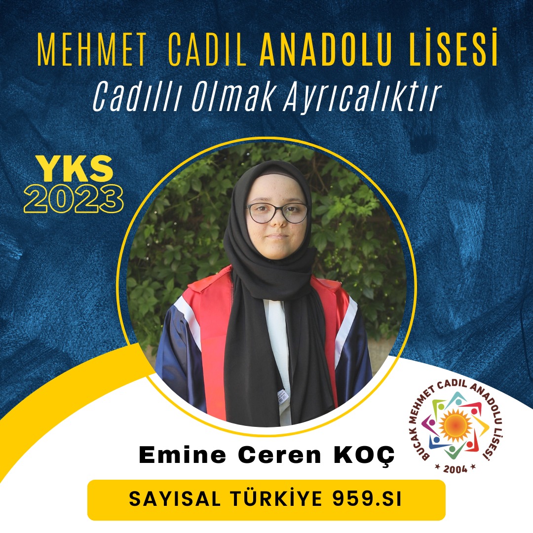 MEHMET CADIL ANADOLU LİSESİ