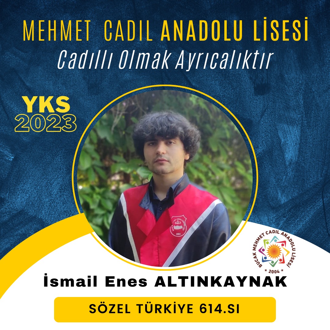 MEHMET CADIL ANADOLU LİSESİ