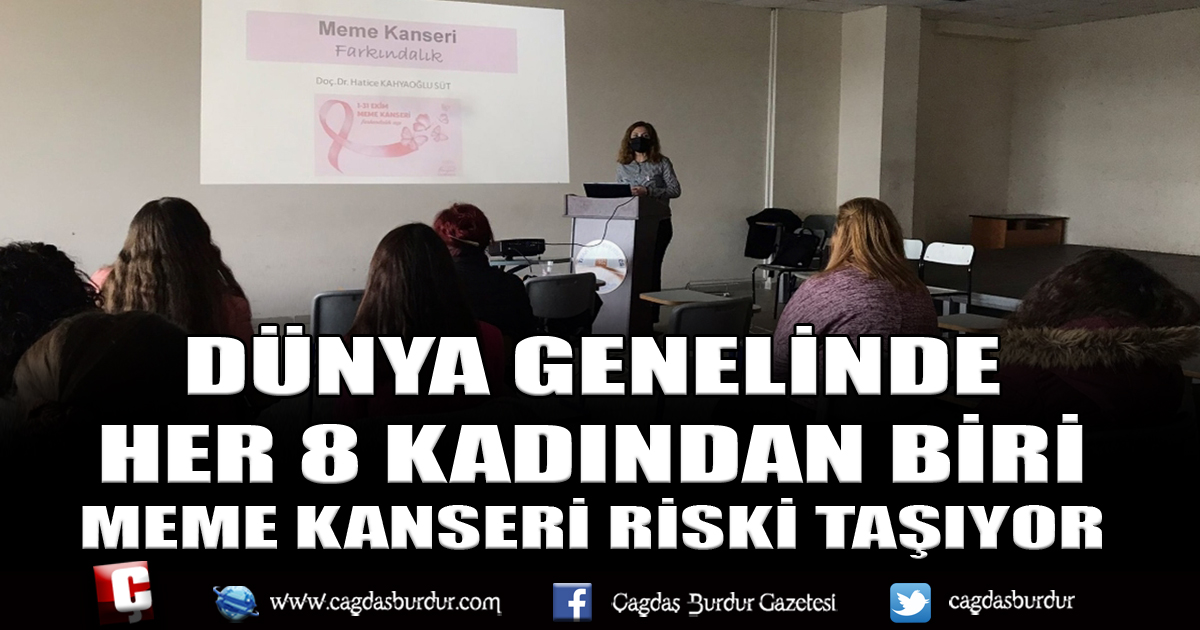 Dünya genelinde her 8 kadından biri meme kanseri riski taşıyor