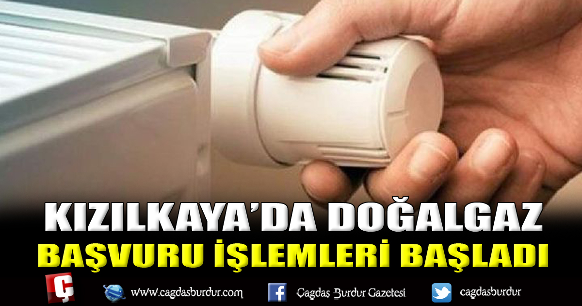 Kızılkaya’da doğalgaz başvuru işlemleri başladı