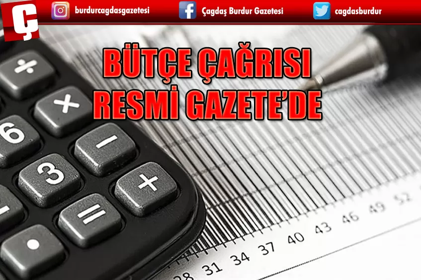 2024-2026 DÖNEMİ BÜTÇE ÇAĞRISI RESMİ GAZETE'DE