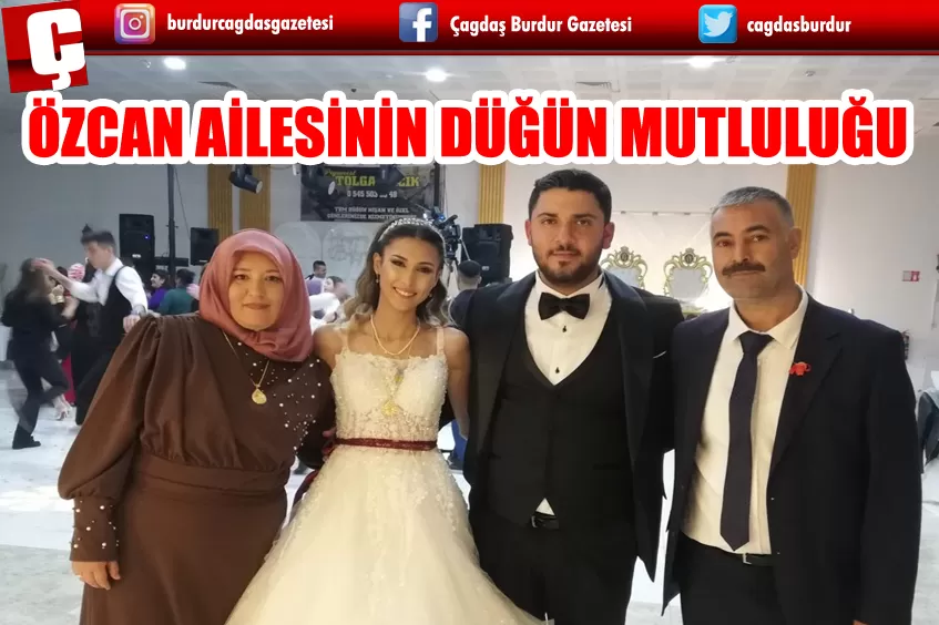 ÖZCAN VE GEZGİNCİ AİLESİNİN DÜĞÜN MUTLULUĞU