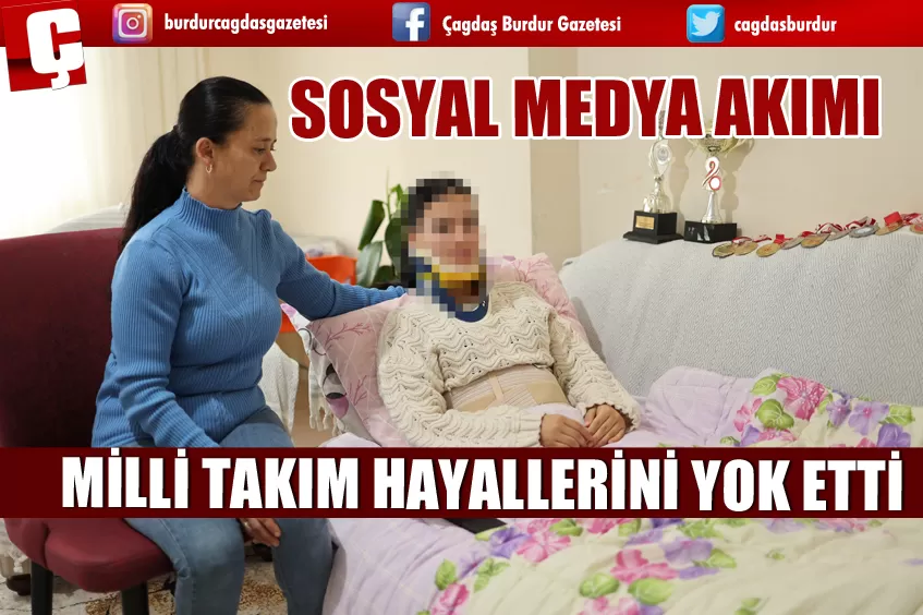 SOSYAL MEDYA AKIMI MİLLİ TAKIM HAYALLERİNİ YOK ETTİ 