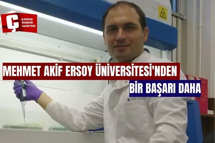 MEHMET AKİF ERSOY ÜNİVERSİTESİ'NDEN BİR BAŞARI DAHA