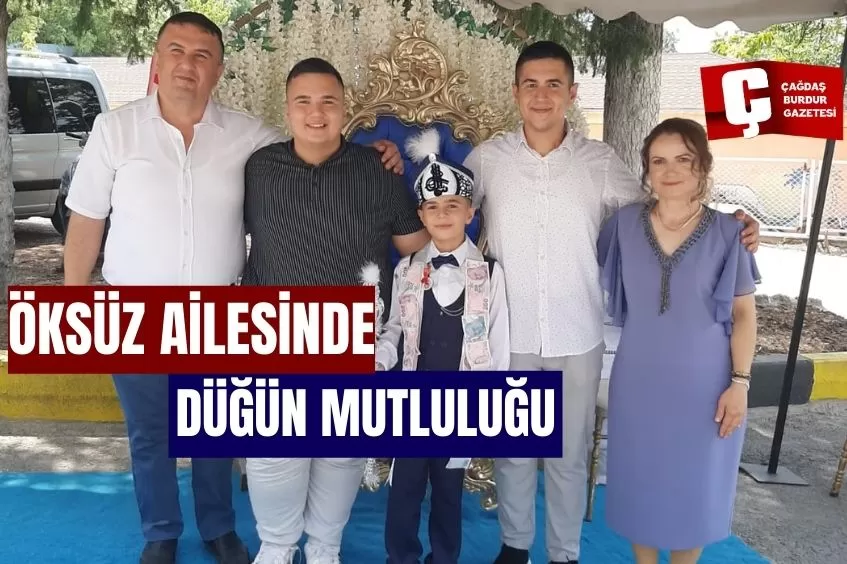 ÖKSÜZ AİLESİNDE DÜĞÜN MUTLULUĞU