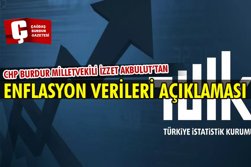 MİLLETVEKİLİ AKBULUT’TAN ENFLASYON VERİLERİ AÇIKLAMASI