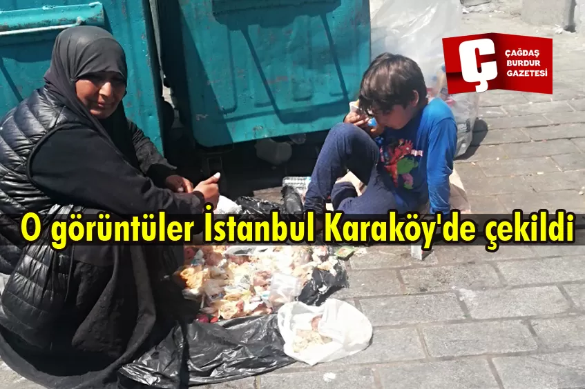 O GÖRÜNTÜLER İSTANBUL KARAKÖY'DE ÇEKİLDİ