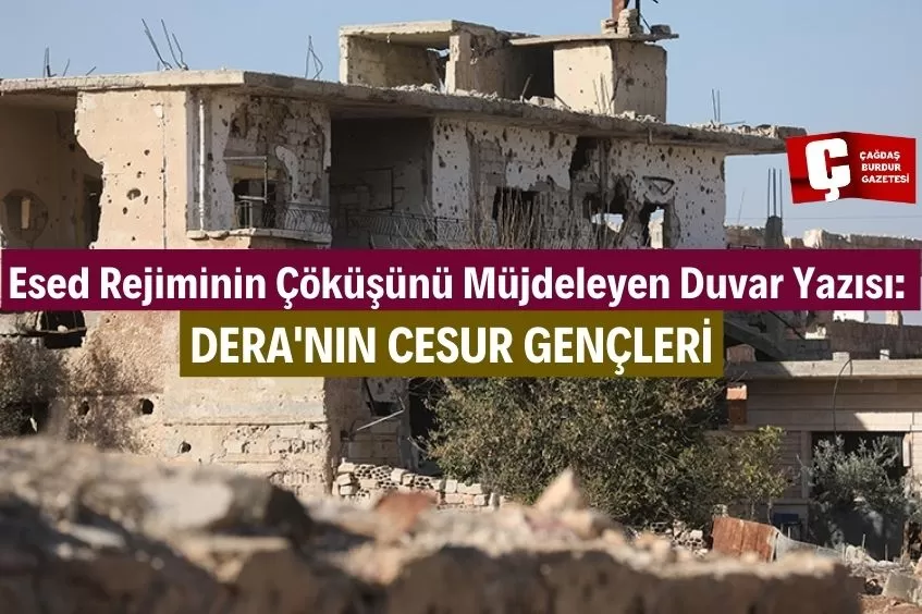 BİR DUVAR YAZISIYLA SURİYE DEVRİMİNİ ATEŞLEYEN GENÇLER, 