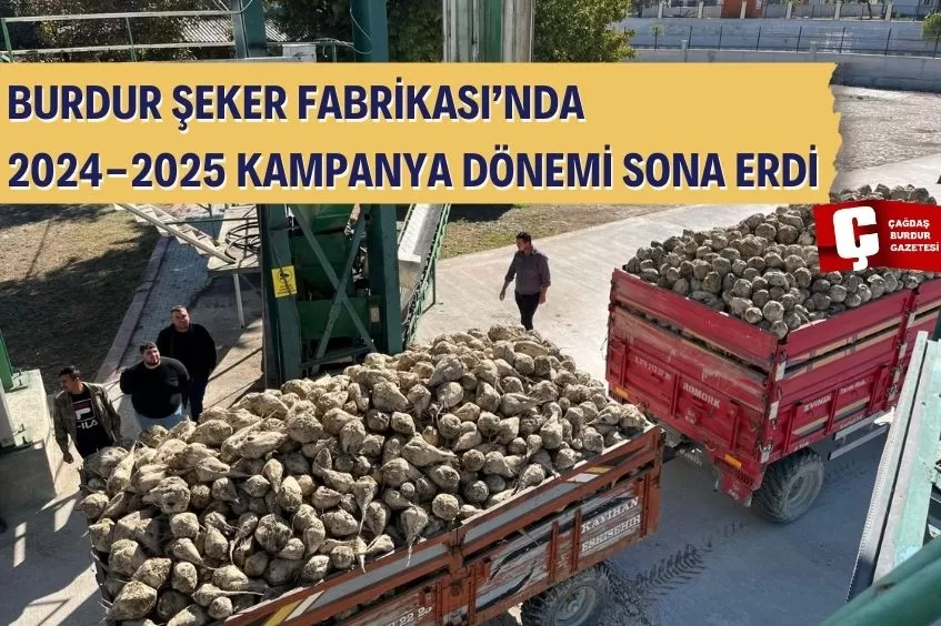 BURDUR ŞEKER FABRİKASI’NDAN BÖLGE ÇİFTÇİSİNE DESTEK: 478 MİLYON LİRA AVANS