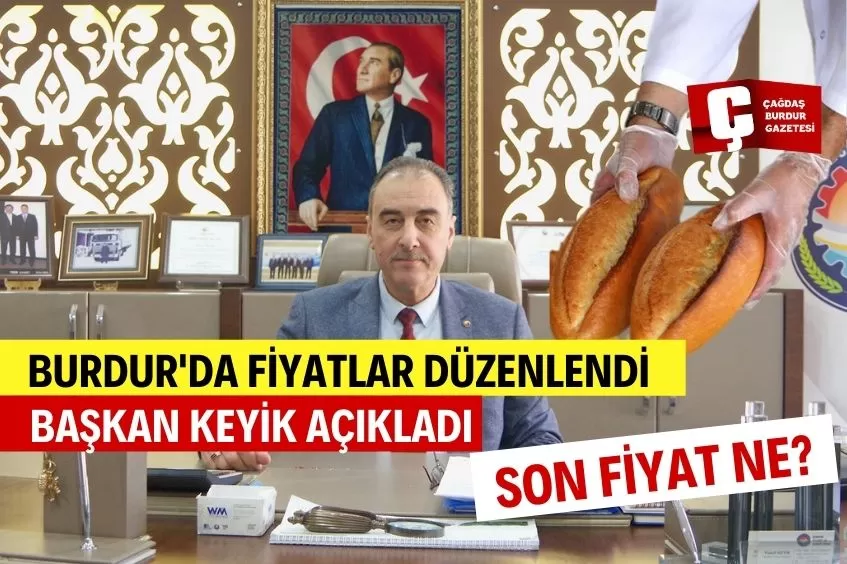 BAŞKAN YUSUF KEYİK’TEN EKMEK FİYATLARI AÇIKLAMASI