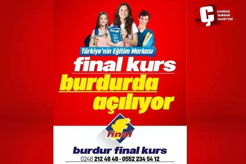 FİNAL KURS BURDUR'DA AÇILIYOR