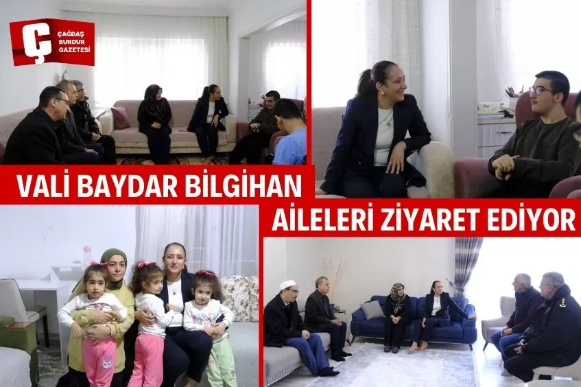 VALİ BAYDAR BİLGİHAN, ZİYARETLERE DEVAM EDİYOR