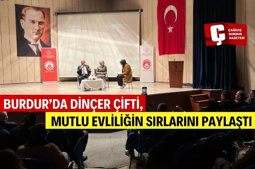 İLHAM VEREN EVLİLİKLER BURDUR’DA KONUŞULDU