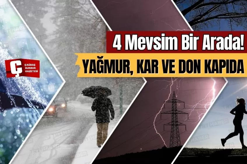 TÜRKİYE 1 HAFTADA 4 MEVSİM YAŞAYACAK