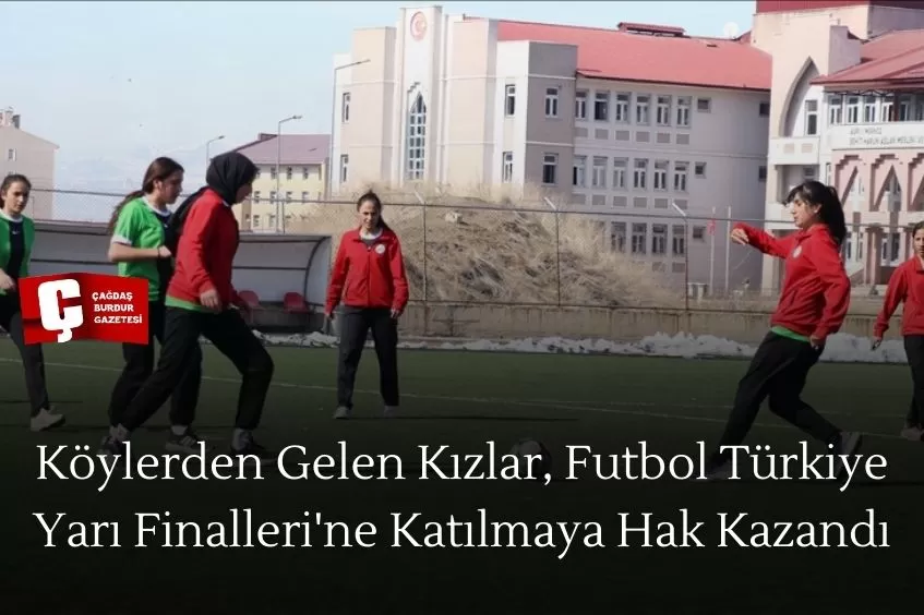 KIZLAR EĞİTİM GÖRDÜKLERİ SPOR LİSESİNİN FUTBOL TAKIMINI ZİRVEYE TAŞIYOR