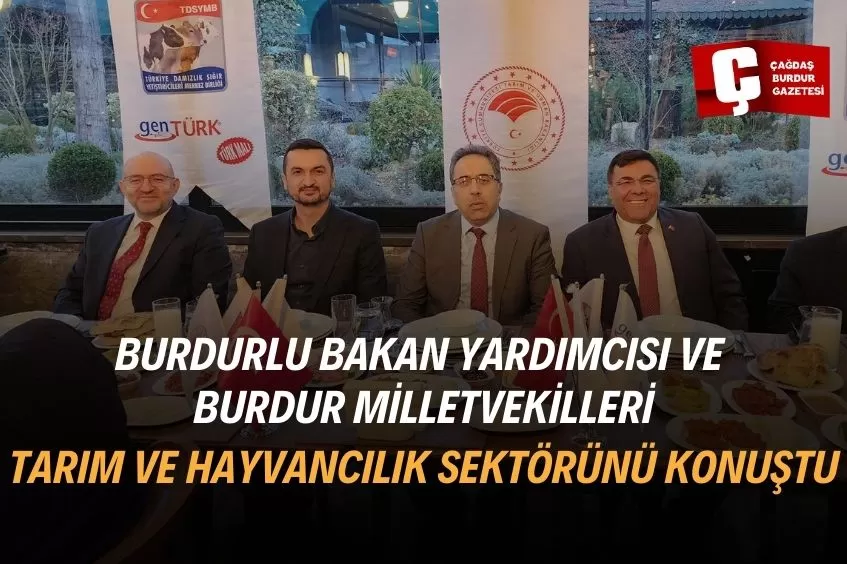 TARIM VE HAYVANCILIK SEKTÖRÜ İFTAR PROGRAMI'NDA KONUŞULDU