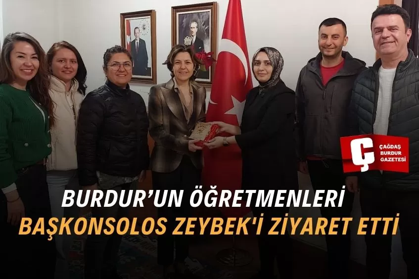 BURDUR’UN ÖĞRETMENLERİNDEN BAŞKONSOLOS’A ZİYARET