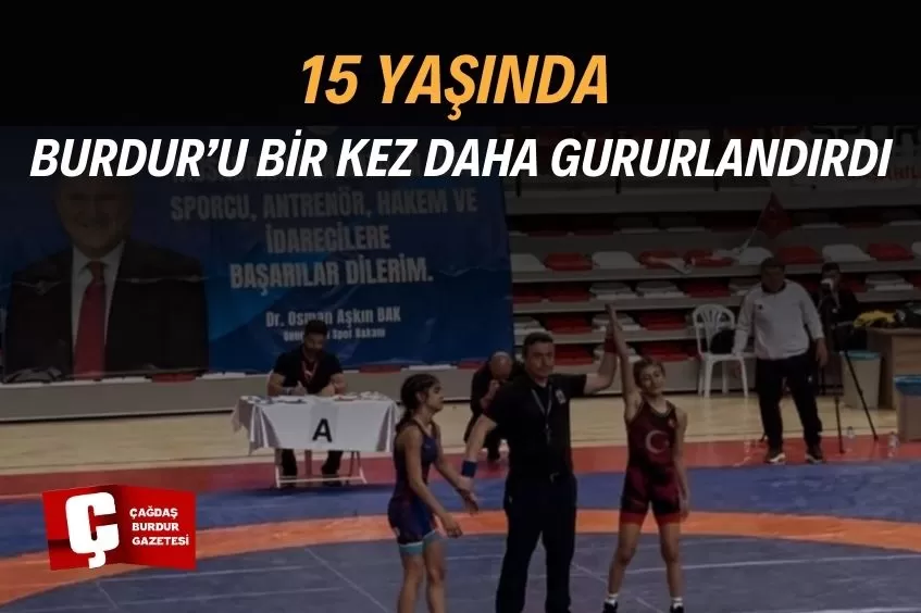 BURDURLU SPORCU TÜRKİYE ŞAMPİYONU OLDU