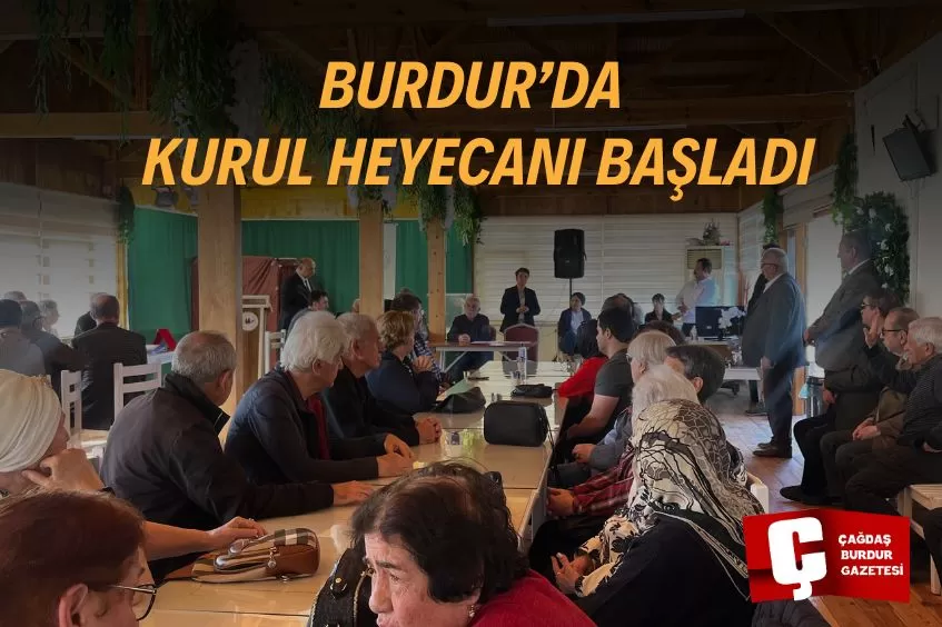 BURDUR ENGELLİLERİ KORUMA VE YAŞATMA DERNEĞİ’NDE KURUL HEYECANI BAŞLADI