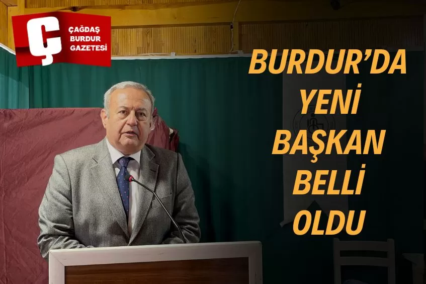 BURDUR ENGELLİLERİ KORUMA VE YAŞATMA DERNEĞİ YENİ BAŞKANINI SEÇTİ 